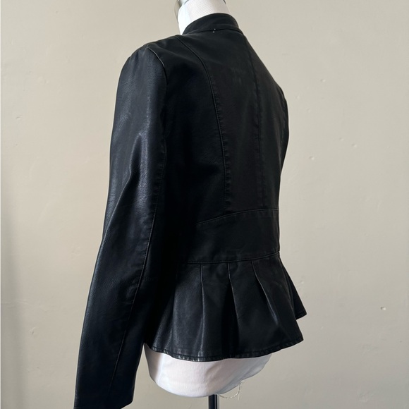 Faux leather jacket - Picture 3 of 9